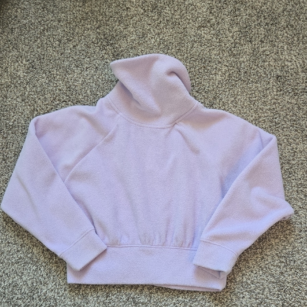 Kids Light Purple Turtleneck Sweater
